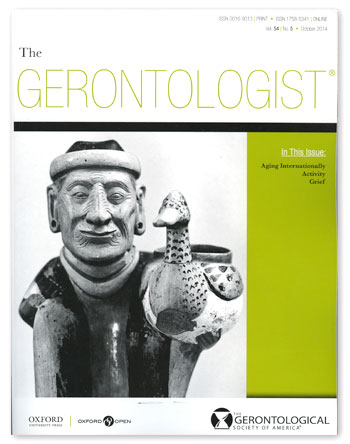 The Gerontologist Cover