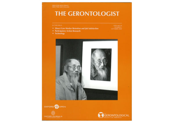 Cover images on The Gerontologist by Jeffrey M Levine MD