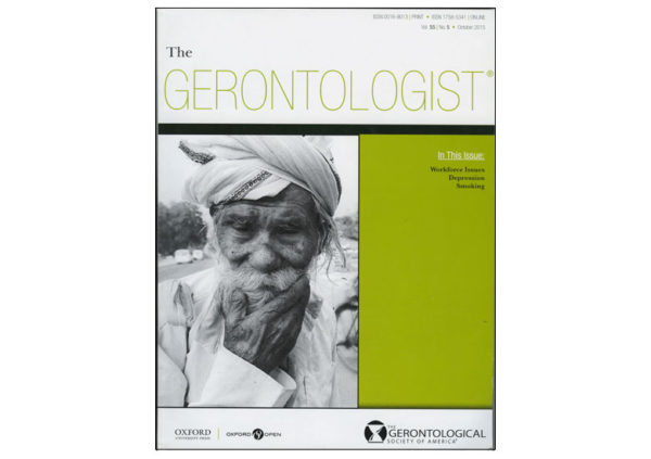 Cover images on The Gerontologist by Jeffrey M Levine MD