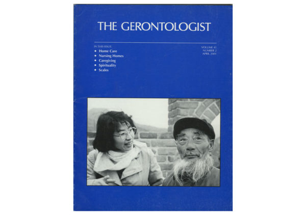 Cover images on The Gerontologist