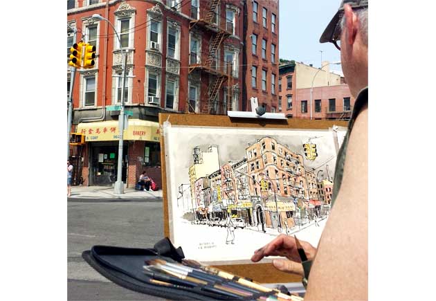 Jeffrey Levine artist downtown Manhattan