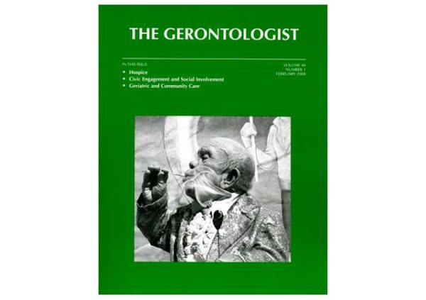 The Gerontologist Covers by Jeffrey M Levine MD