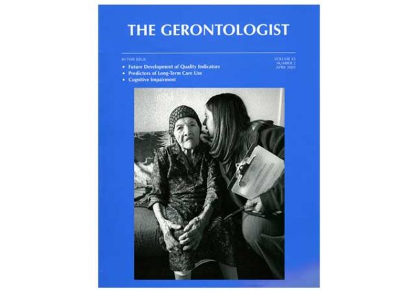 The Gerontologist Covers by Jeffrey M Levine MD