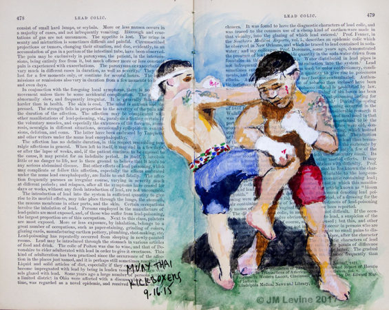 Dr Jeffrey Levine’s gouache sketchbook of art and medicine on Flint's Textbook